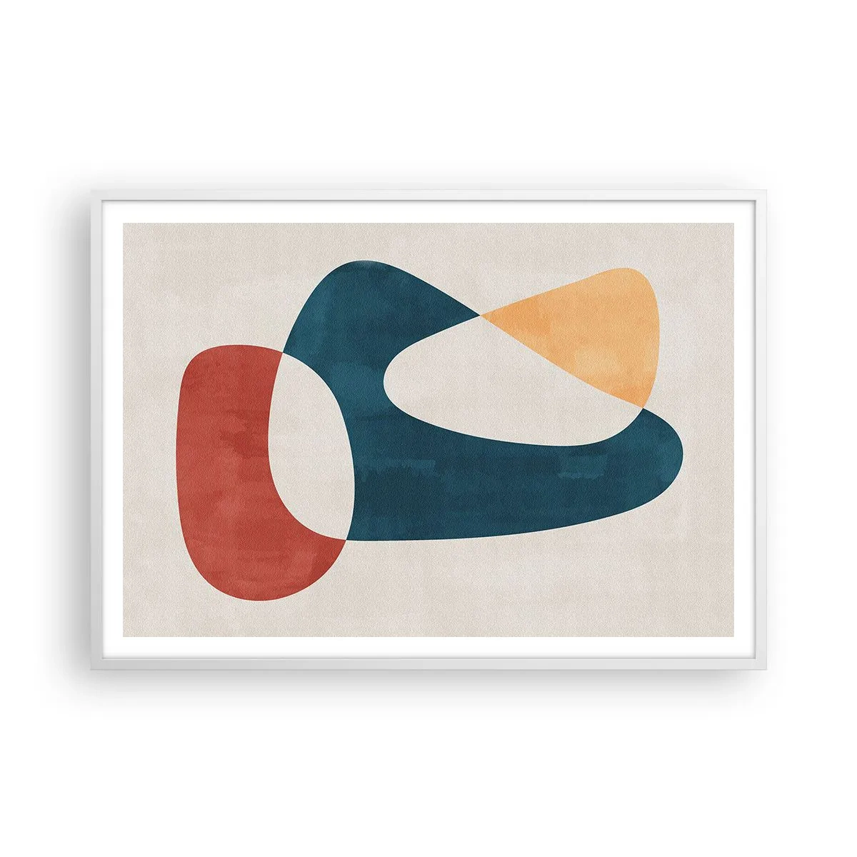 Poszter fekete keretben - Befolyások és metamorfózisok - 100x70 cm