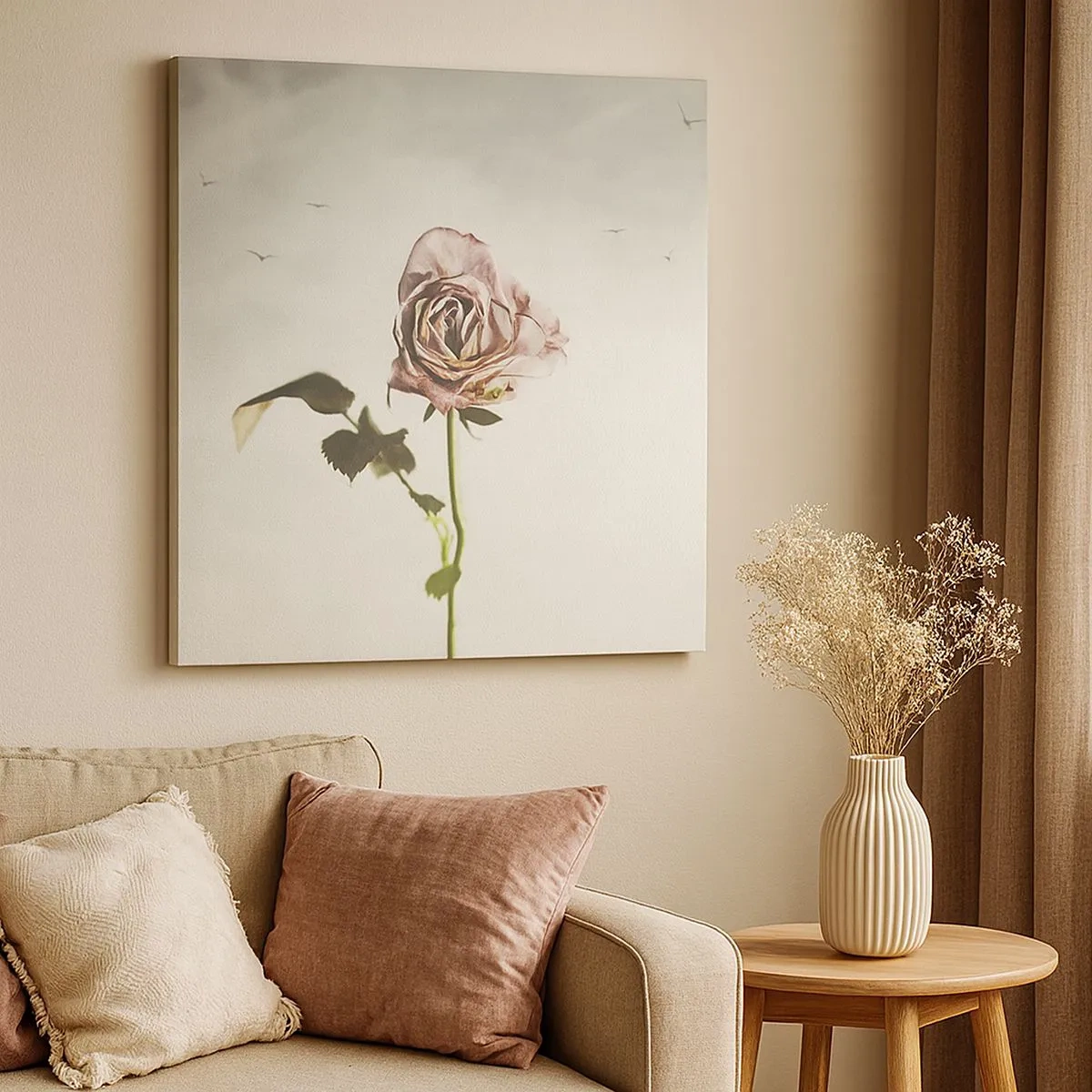 Vászonkép - Tavasz üdvözlése - 30x30 cm