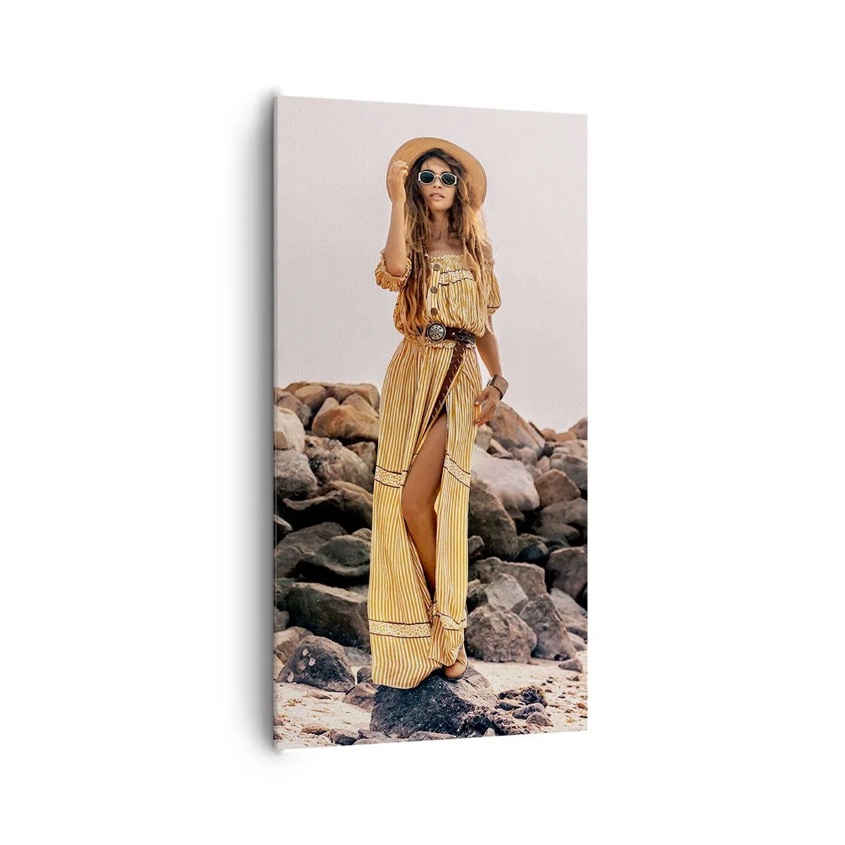 Vászonkép - A kövek varázsa - 65x120 cm