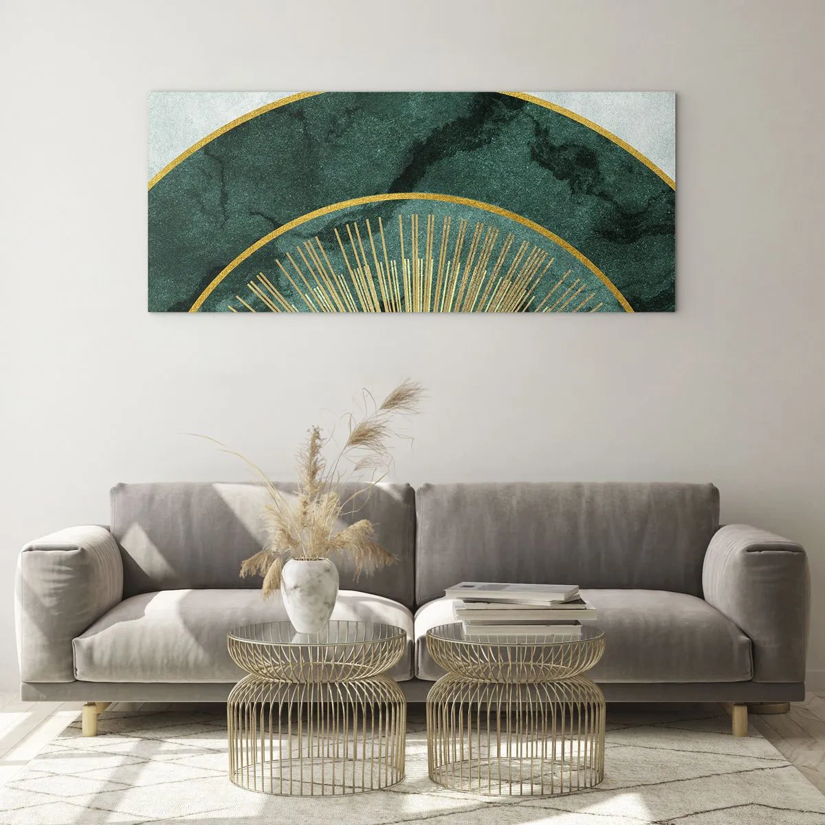 Üveg kép - Egy másik naprendszer - 100x40 cm
