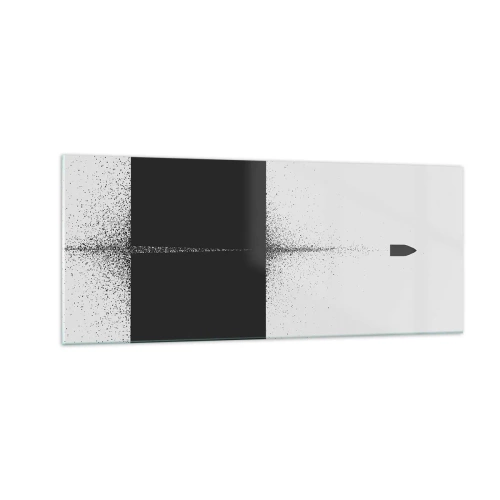 Üveg kép - Egyenesen a cél felé - 100x40 cm