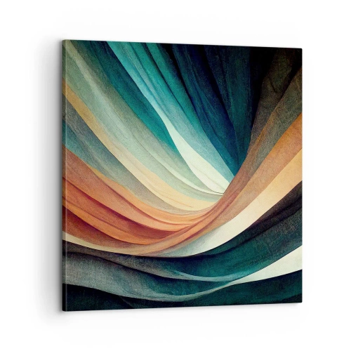 Vászonkép - Színekből szőtt - 60x60 cm
