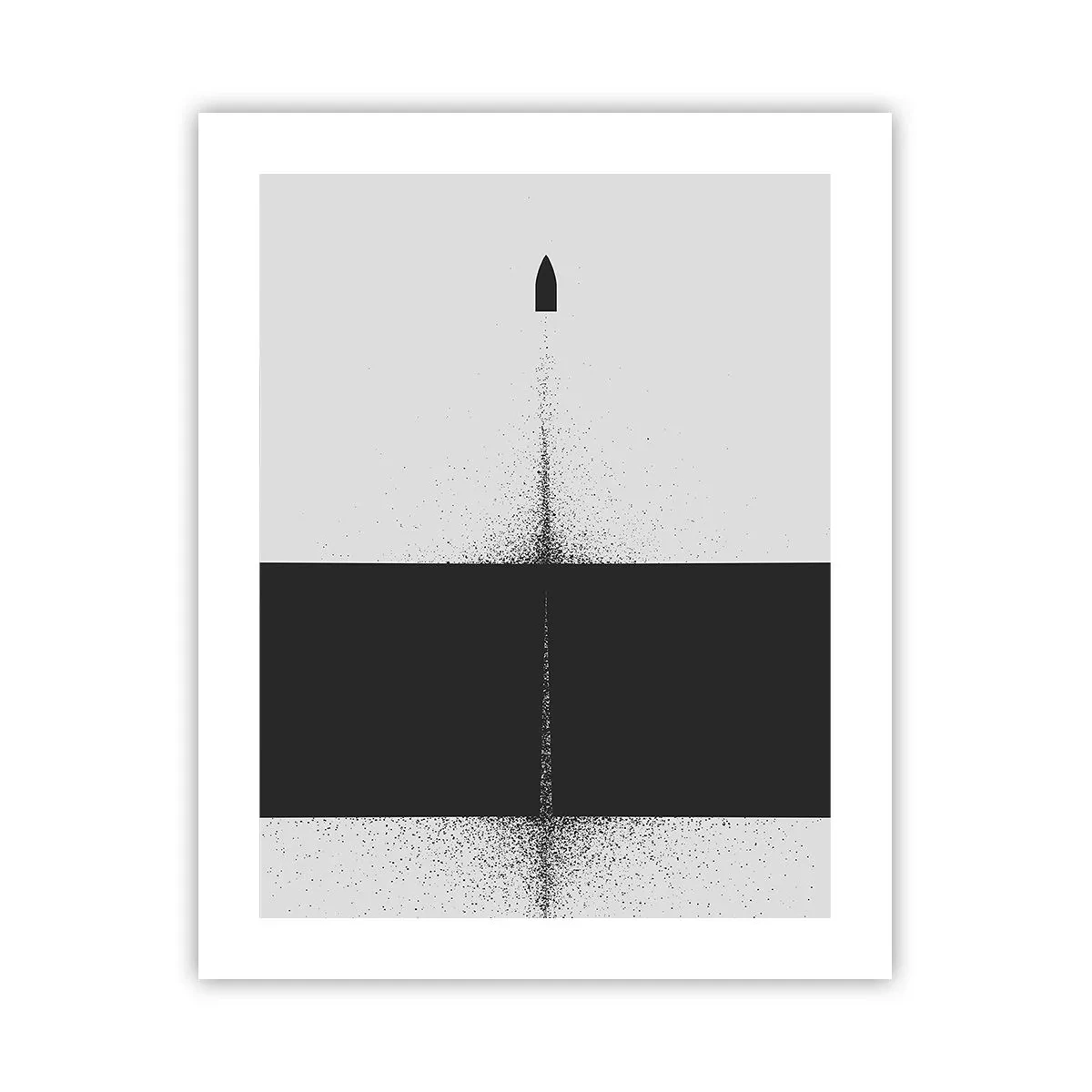 Poszter - Egyenesen a cél felé - 40x50 cm