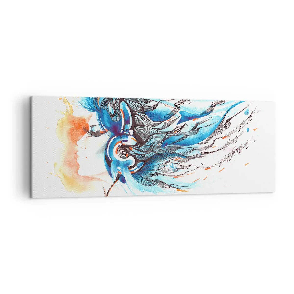 Vászonkép - Hadd szóljon a zene - 140x50 cm