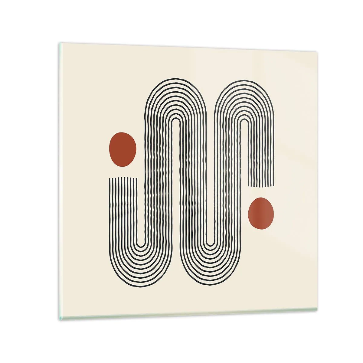 Üveg kép - Elejétől végéig - 60x60 cm