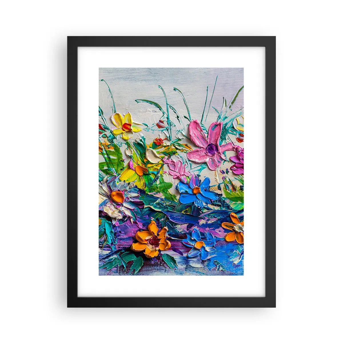 Poszter fehér keretben - Egyáltalán nem csendélet - 30x40 cm