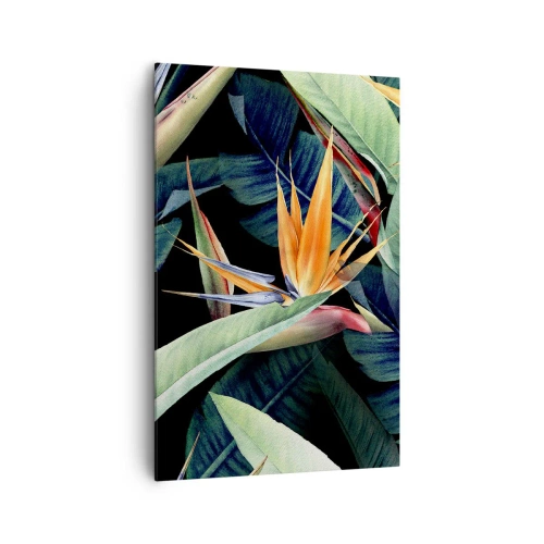 Vászonkép - A trópusok lángoló virágai - 80x120 cm