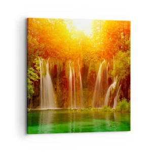 Vászonkép - A napon és az árnyékban - 70x70 cm