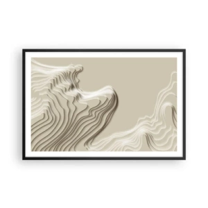 Poszter fehér keretben - Művészeti topográfia - 91x61 cm