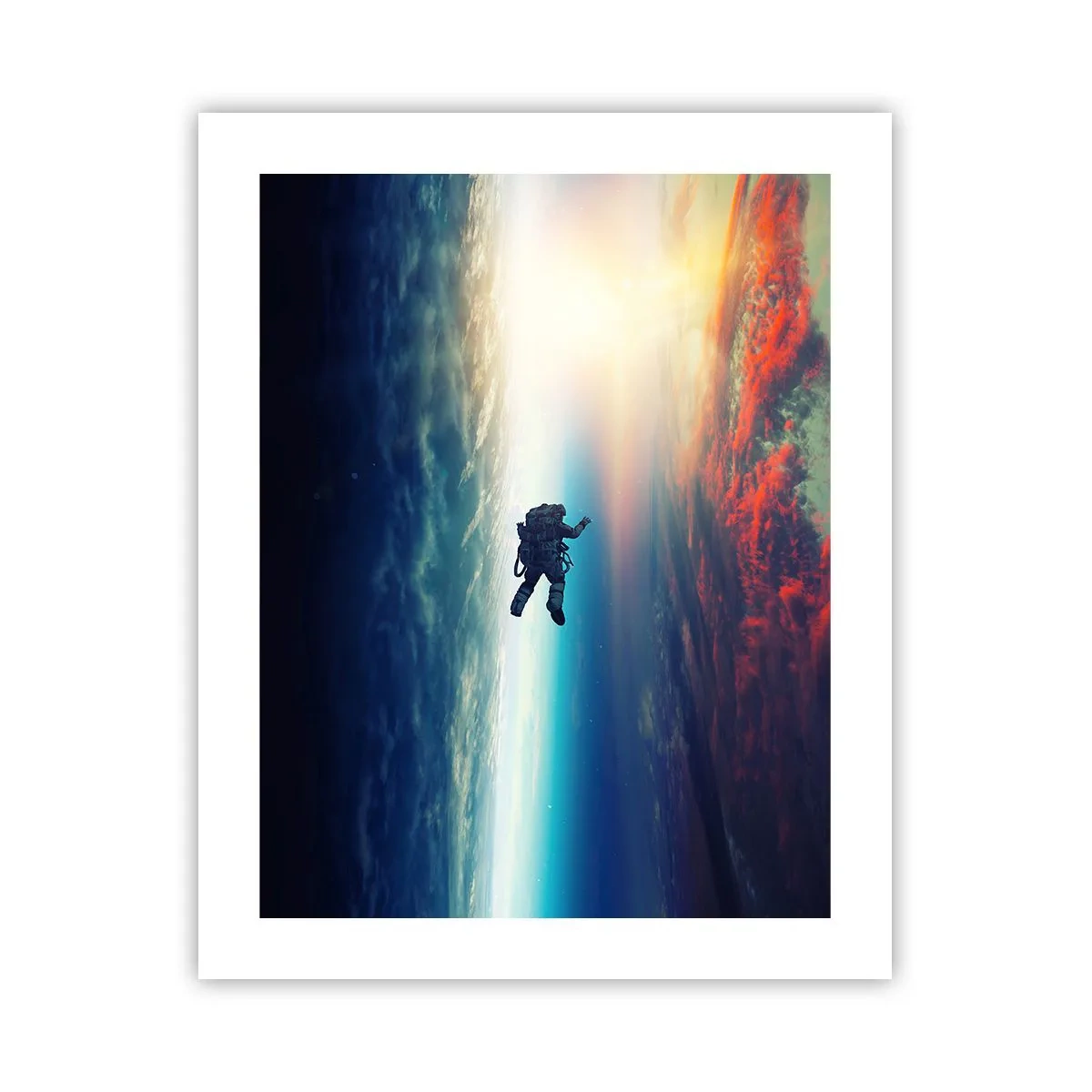 Poszter - Szembenézés az univerzummal - 40x50 cm