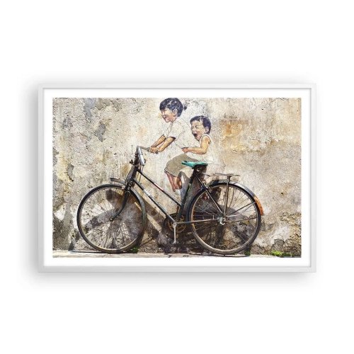 Poszter fekete keretben - Igaz, vagy hamis? - 91x61 cm