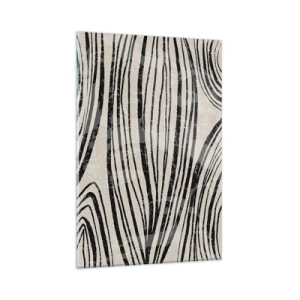 Üveg kép - Vonalak csobbanása - 80x120 cm