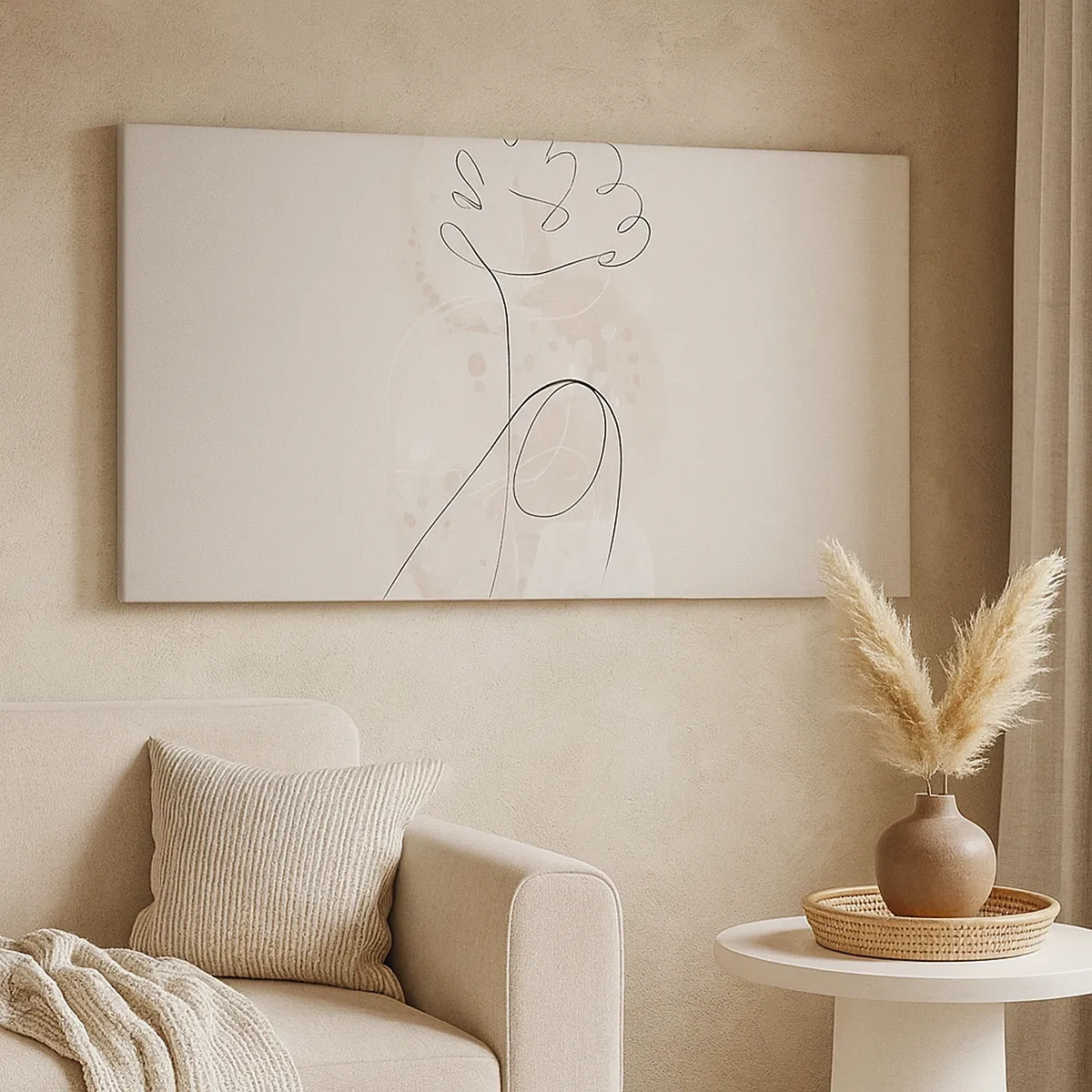 Vászonkép - A szépség spirálja - 30x30 cm