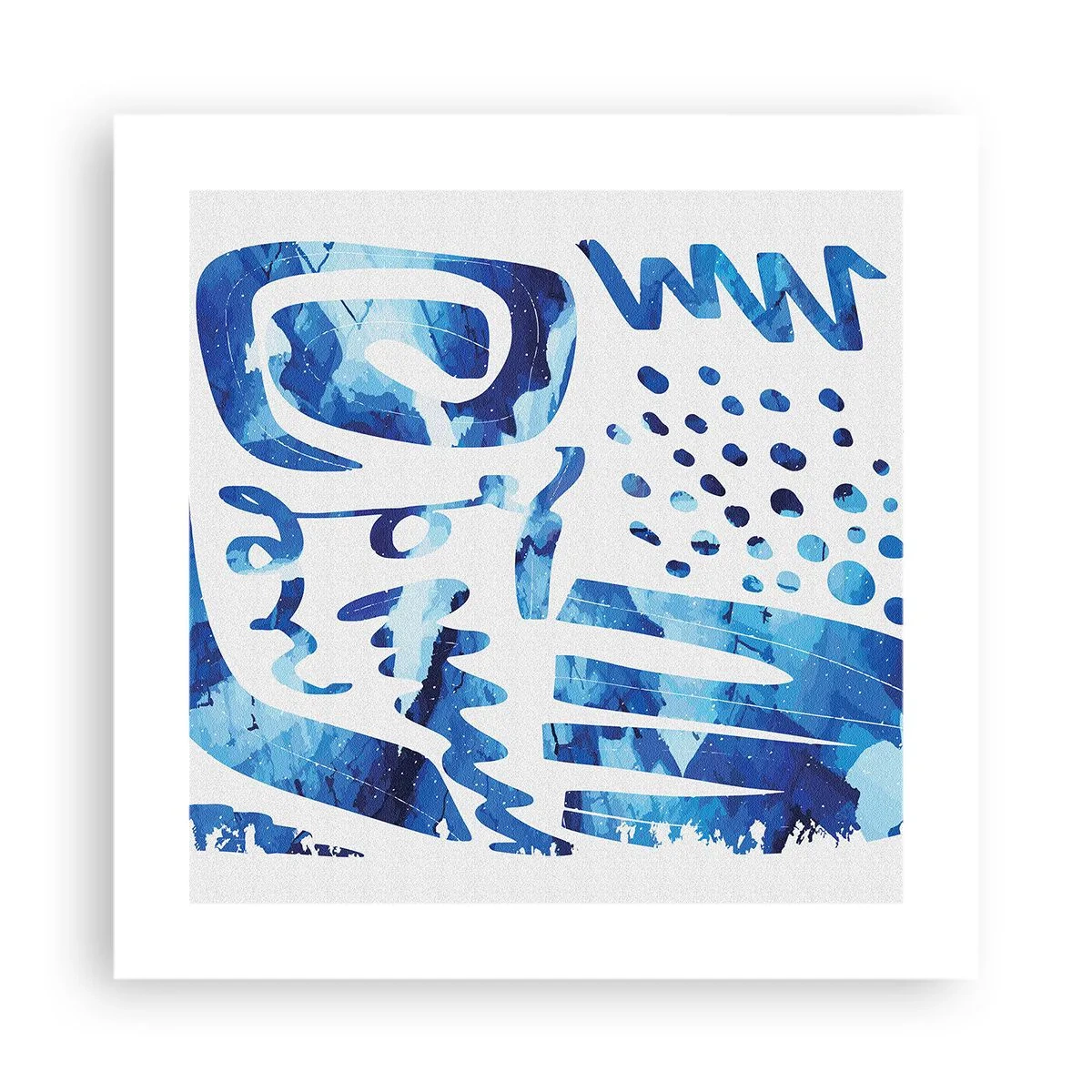 Poszter - Vissza a gyökerekhez - 40x40 cm