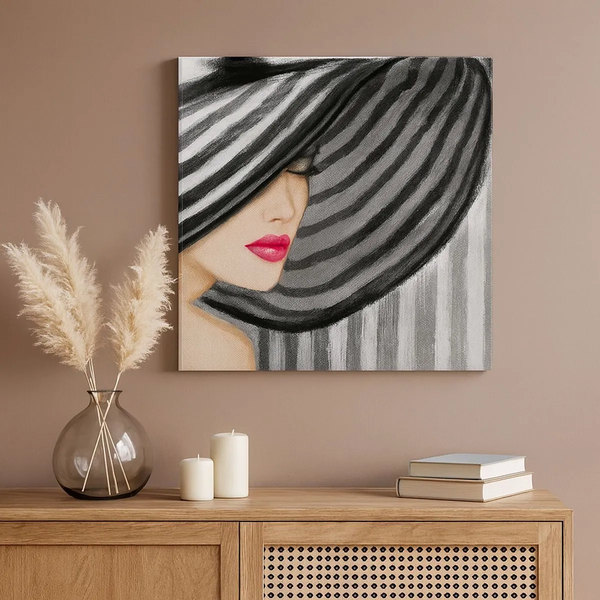 Vászonkép - Hol keressünk? - 30x30 cm