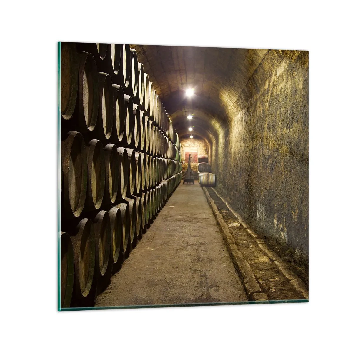 Üveg kép - Jó lefeküdni - 40x40 cm