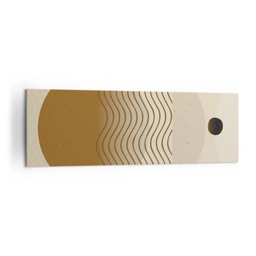 Vászonkép - A geometriai formák eredetéről - 160x50 cm