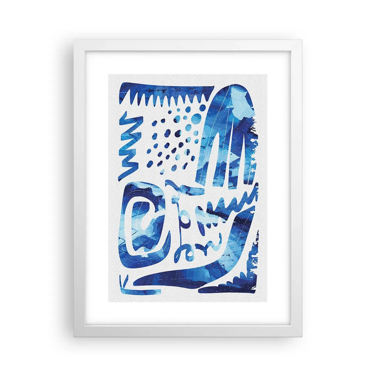 Poszter fekete keretben - Vissza a gyökerekhez - 30x40 cm