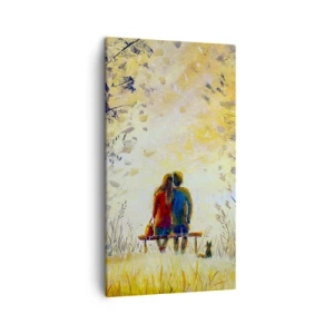 Vászonkép - Varázslatos pillanat - 45x80 cm
