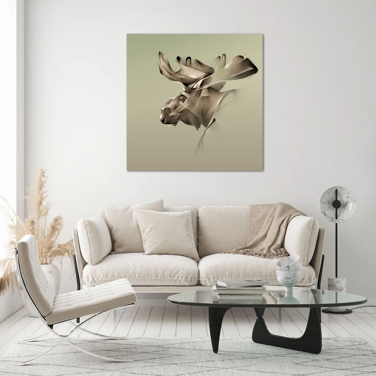 Üveg kép - A béke szelíd ereje - 40x40 cm