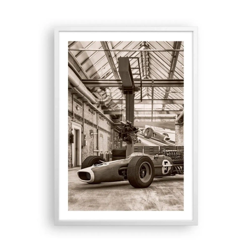 Poszter fekete keretben - A győztes pihenője - 50x70 cm