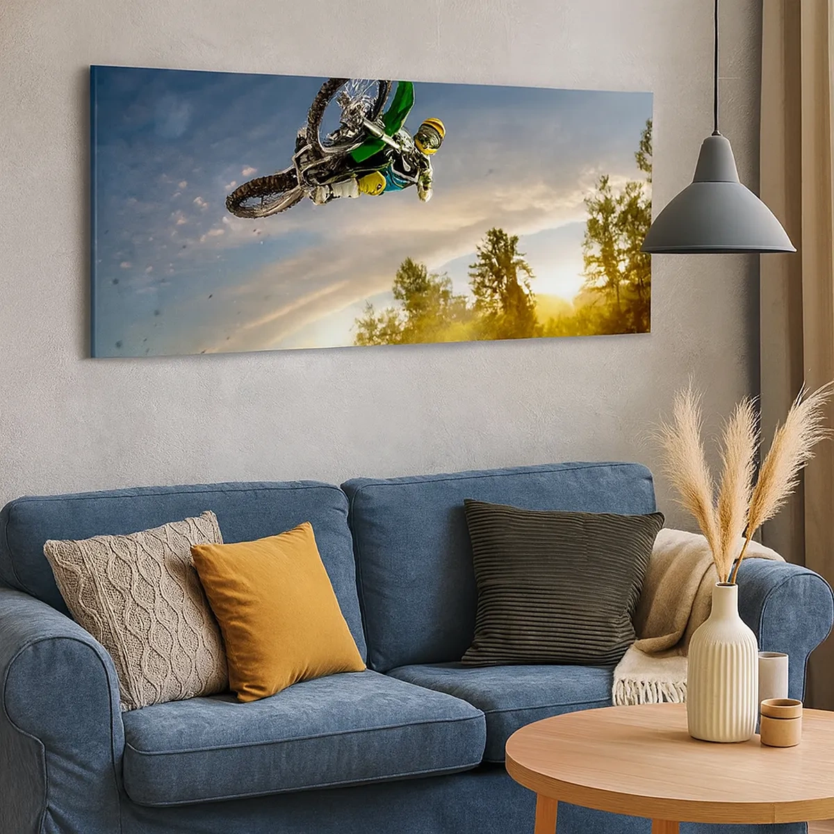 Vászonkép - Kapcsold be az érzelmeket! - 30x30 cm