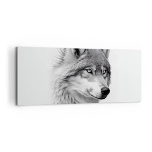 Vászonkép - Alfa - kétségtelenül - 100x40 cm