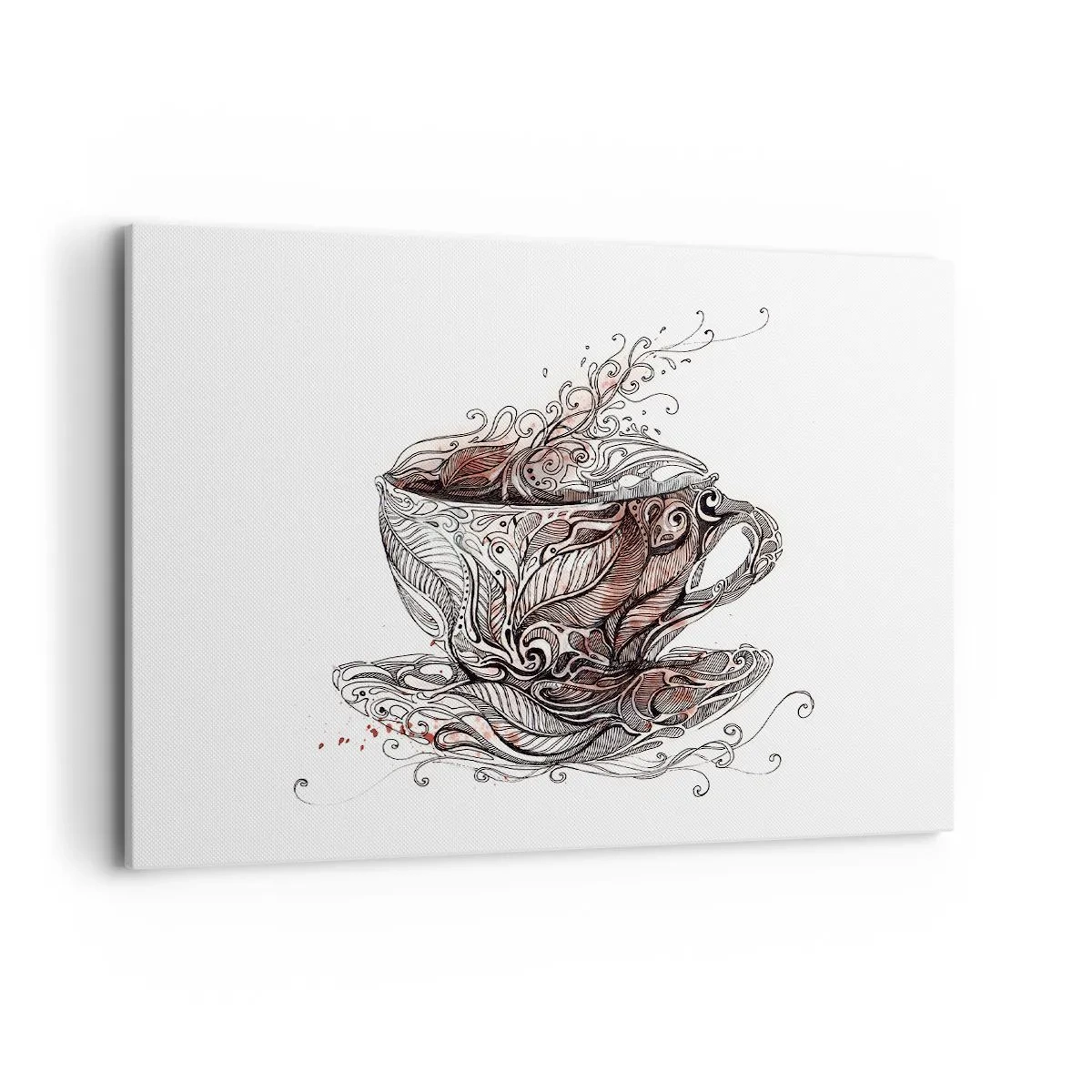 Vászonkép - Tea mindenre jó - 100x70 cm