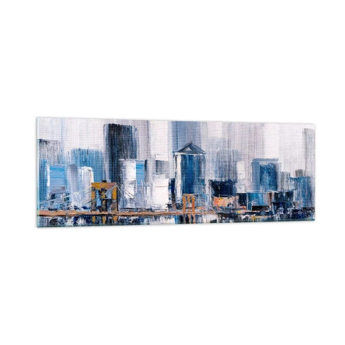 Üveg kép - New York-i benyomás - 90x30 cm