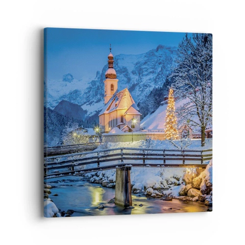 Vászonkép - Karácsonyi hangulat - 40x40 cm