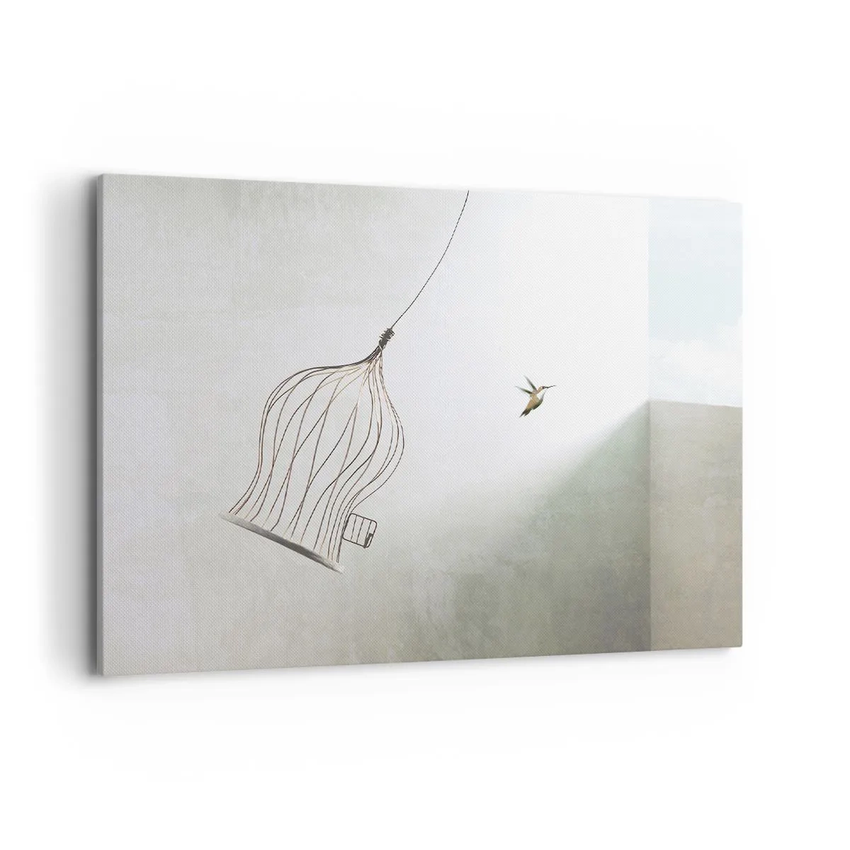 Vászonkép - Az elememen - 100x70 cm