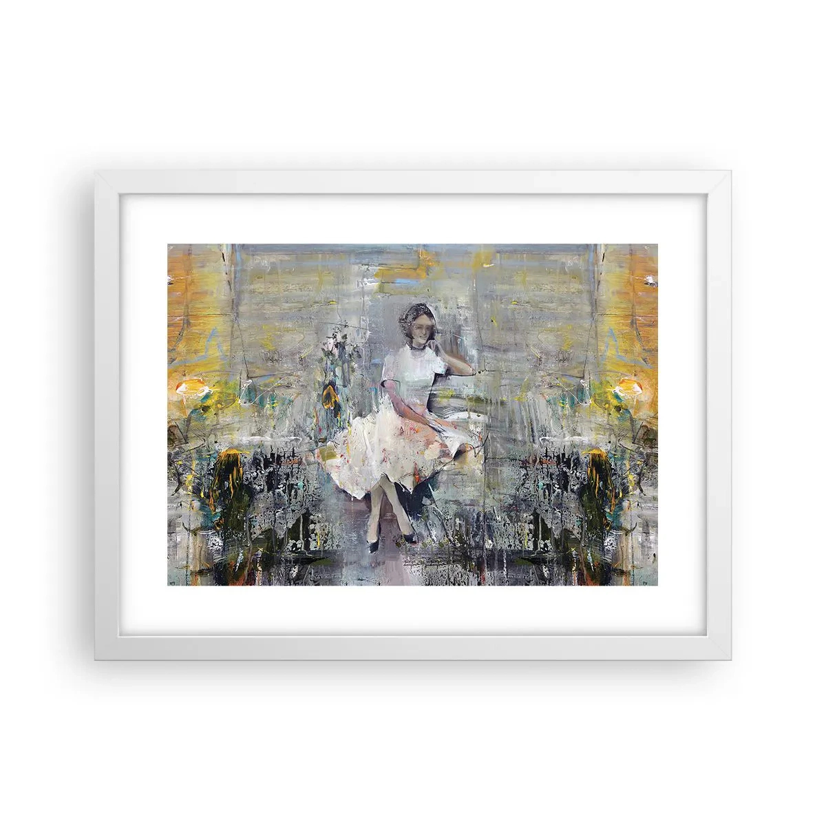 Poszter fekete keretben - Klasszikus és modern - 40x30 cm