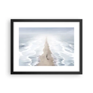 Poszter fehér keretben - Fényes jövő - 40x30 cm