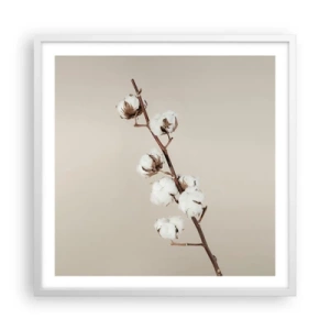 Poszter fekete keretben - A puhaság forrásánál - 60x60 cm