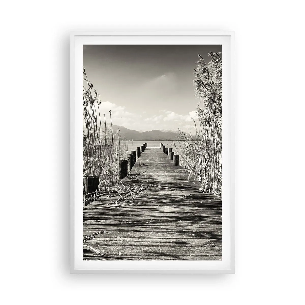 Poszter fekete keretben - A fű csendjében - 61x91 cm