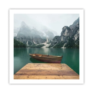 Poszter - "És a homlok büszke sziklái" - 60x60 cm