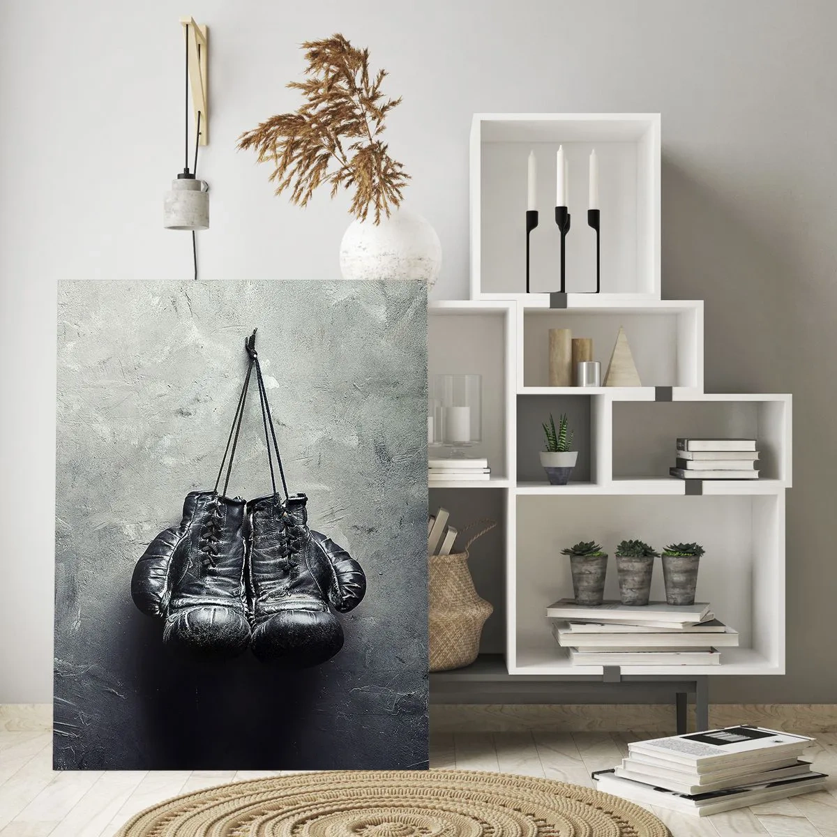 Üveg kép - A küzdelem és a béke ideje - 50x70 cm