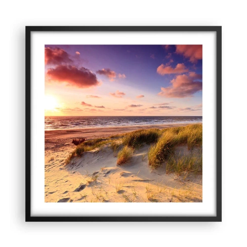 Poszter fehér keretben - Már érződik a nyár a levegőben - 50x50 cm