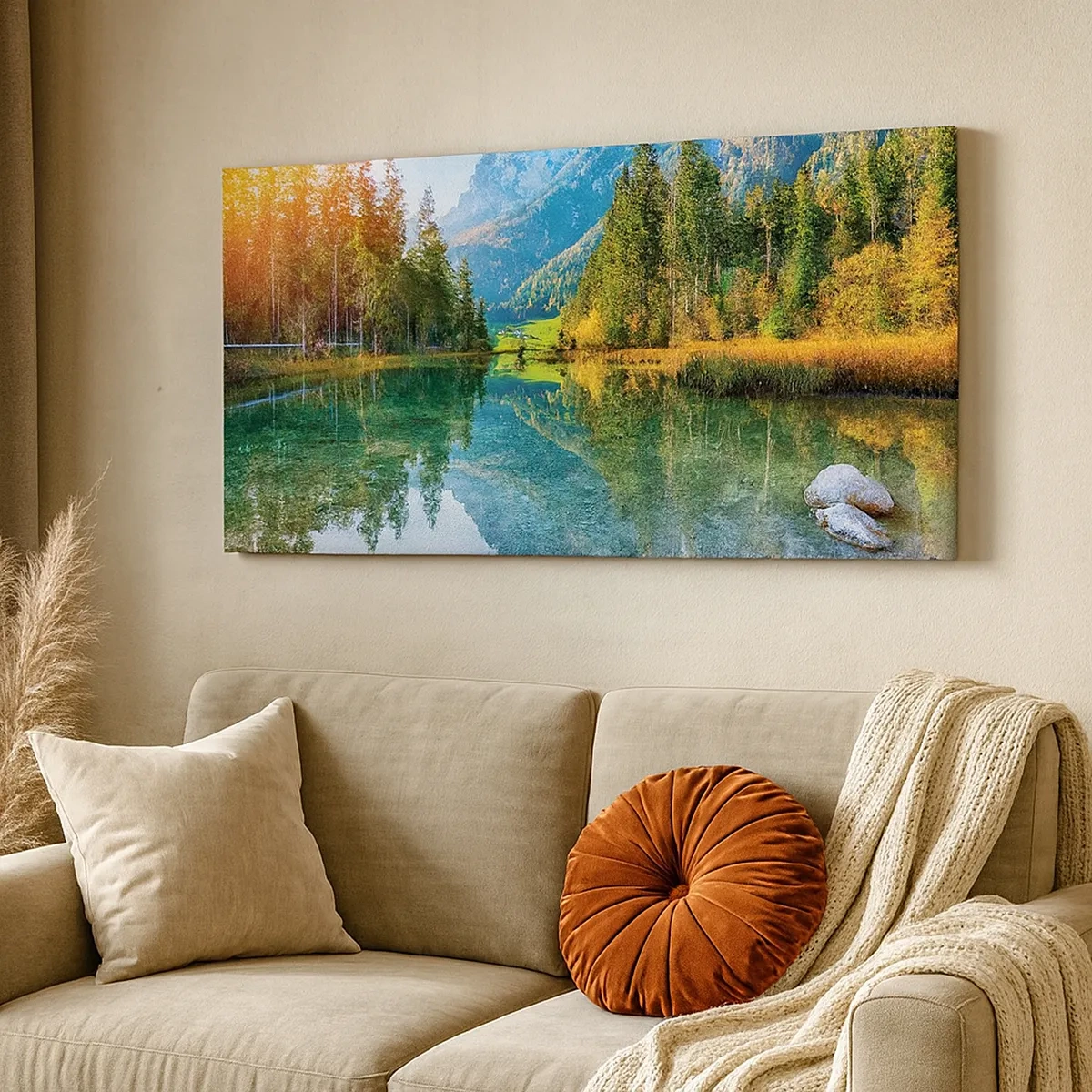 Vászonkép - Az ősz enyhesége - 30x30 cm