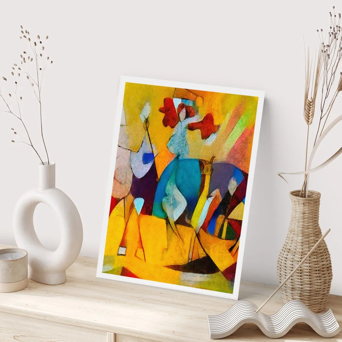 Poszter - Nap - élet - boldogság - 50x70 cm