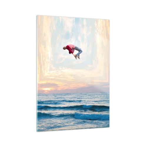 Üveg kép - Egy másik dimenzióba - 50x70 cm