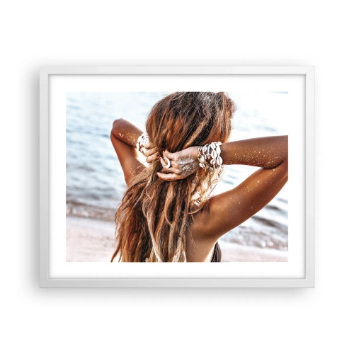 Poszter fekete keretben - A víz és a nap testvére - 50x40 cm