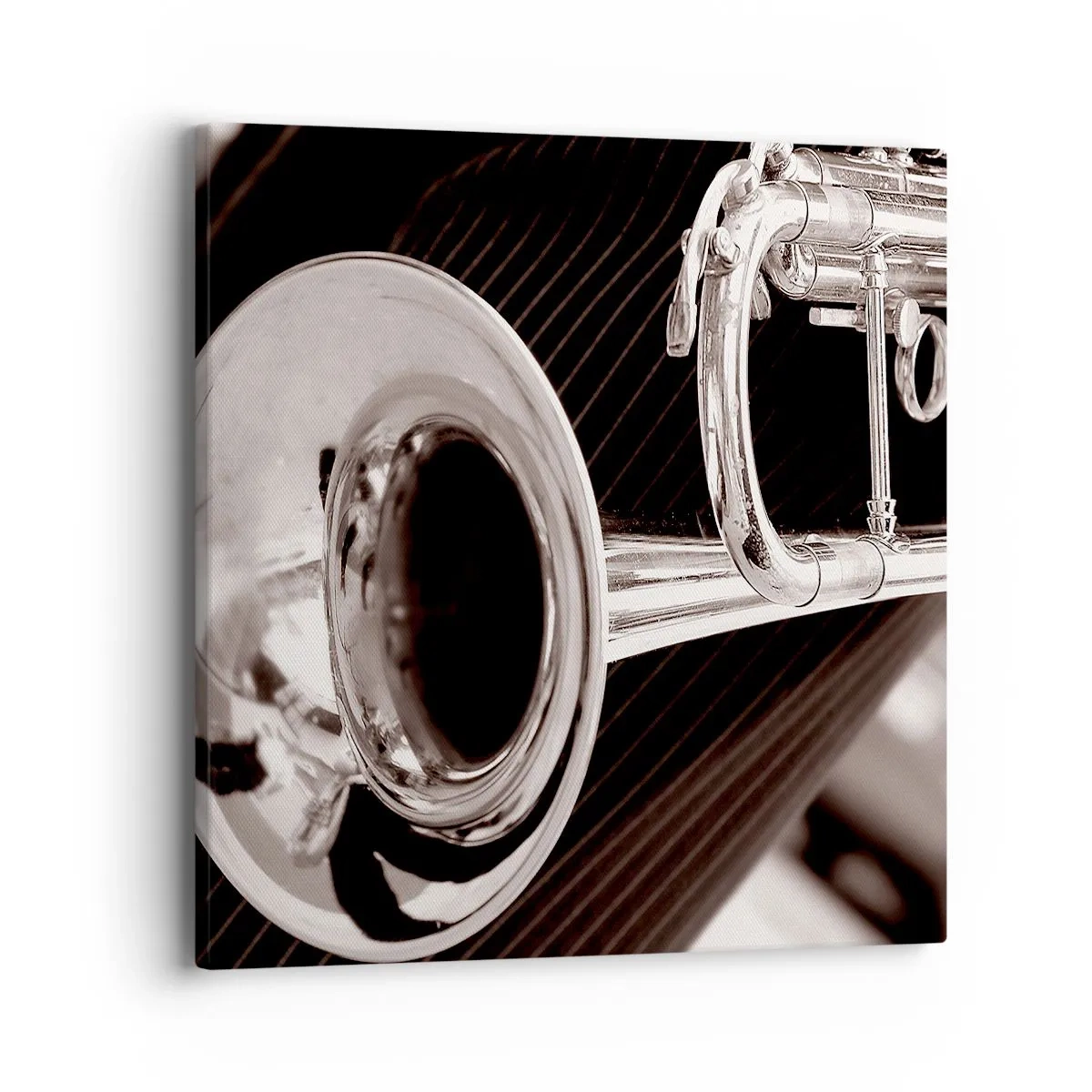 Vászonkép - Zenei utazás az 1930-as évekbe - 40x40 cm