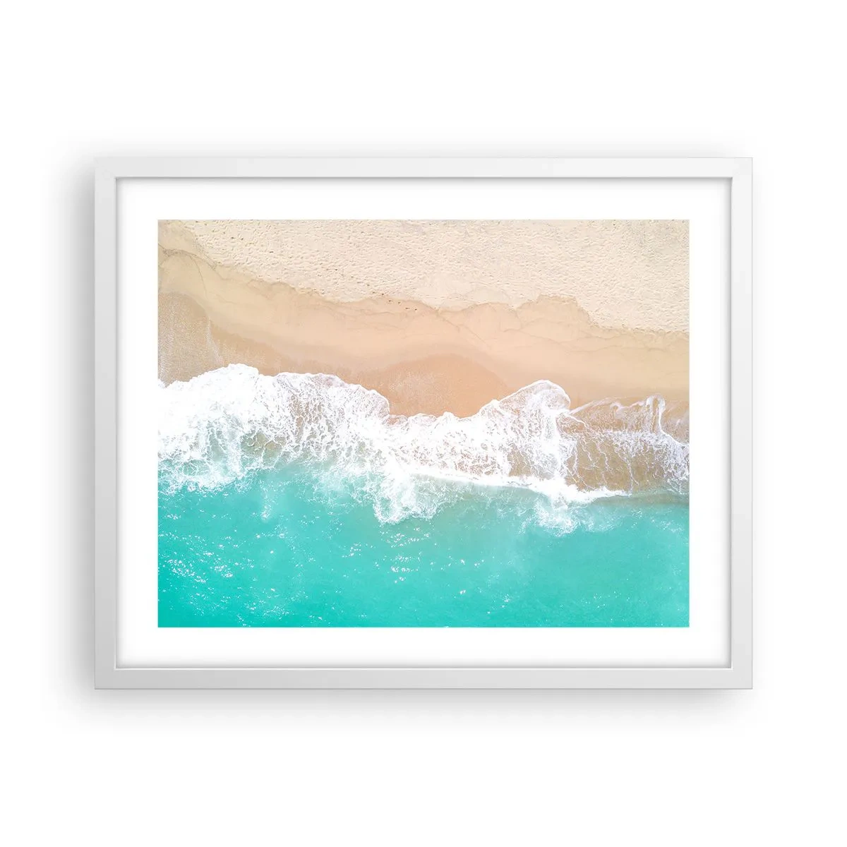 Poszter fekete keretben - Simogató érintés - 50x40 cm