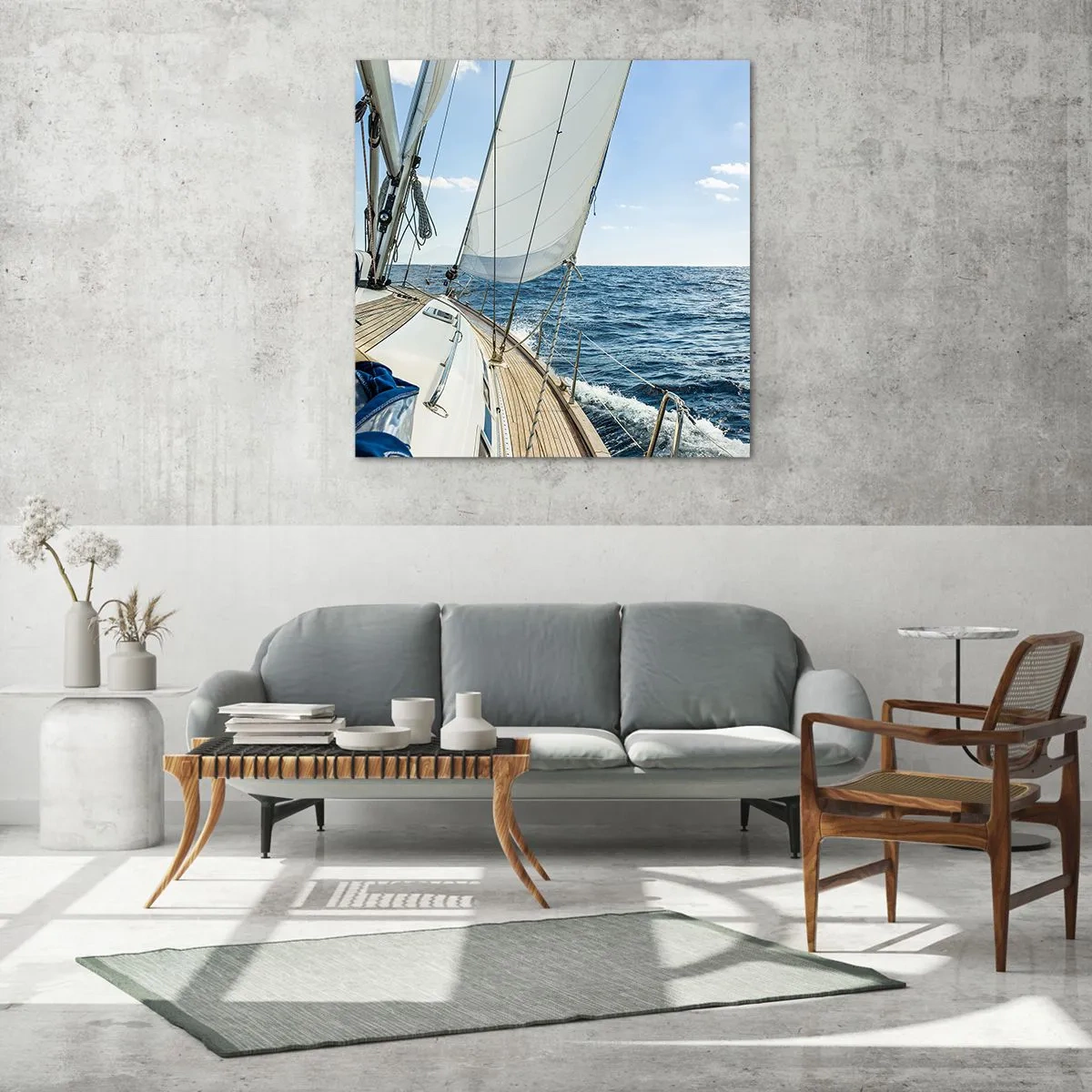 Üveg kép - Ó, kaland - 60x60 cm