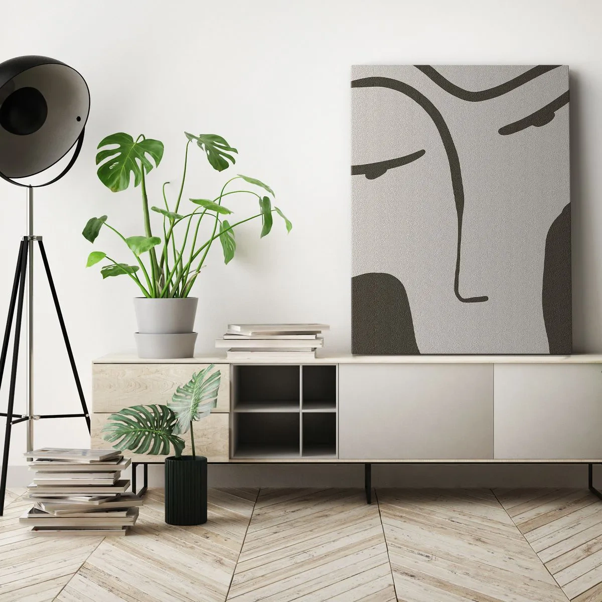 Vászonkép - Mintha egy Modigliani-festményből lenne - 55x100 cm