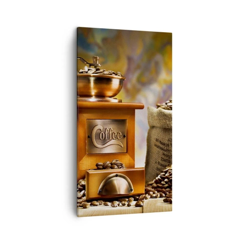 Vászonkép - A szemek ropogása, a daráló csörgése - 45x80 cm