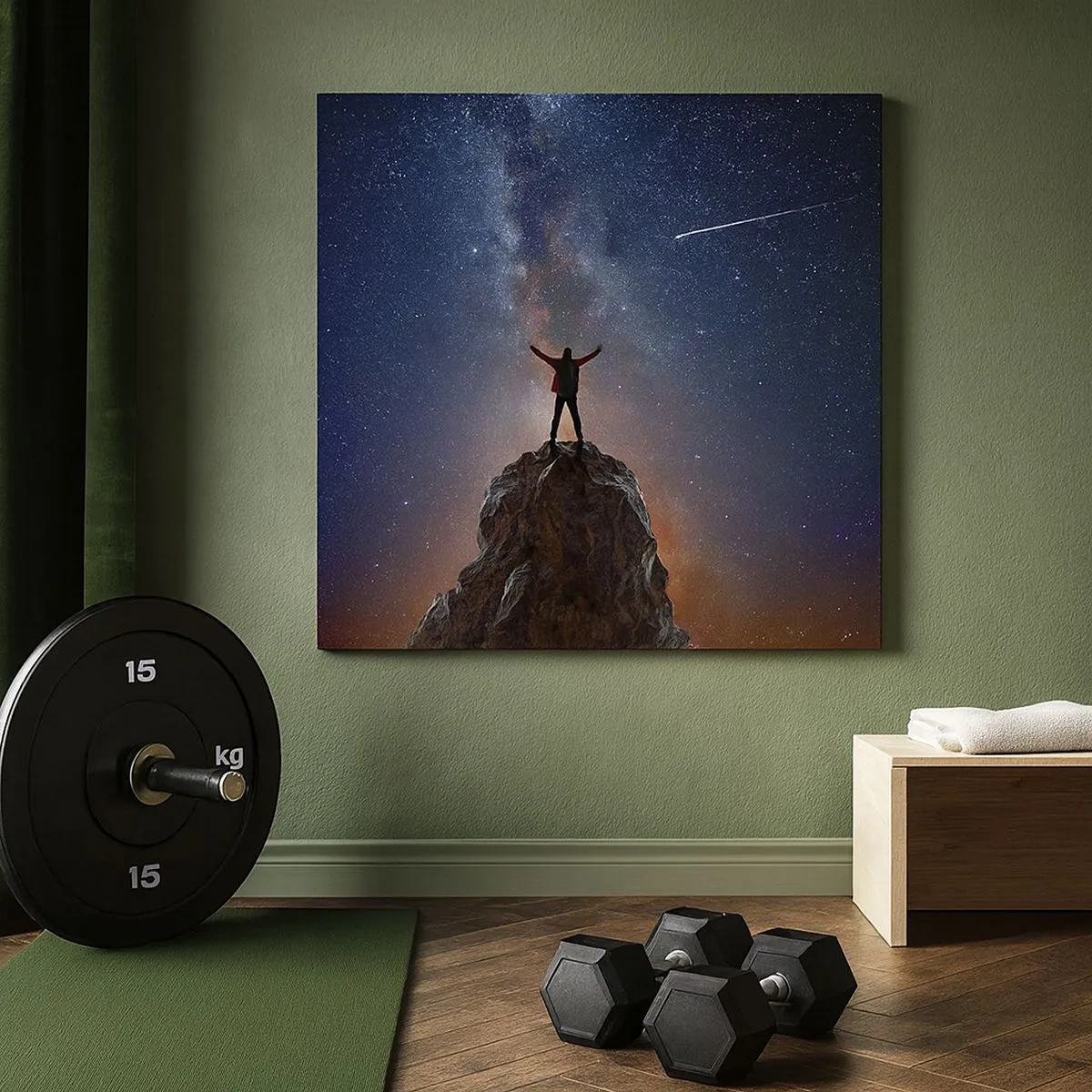 Vászonkép - Az erő velem van! - 30x30 cm