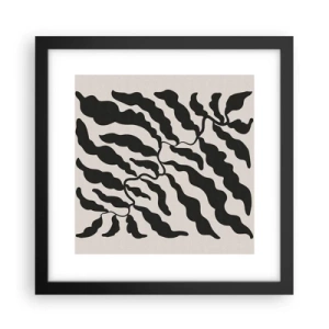 Poszter fehér keretben - A tér természete - 30x30 cm