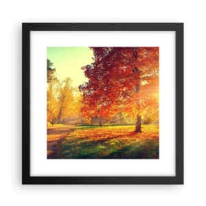 Poszter fehér keretben - A vörös gyönyörű - 30x30 cm